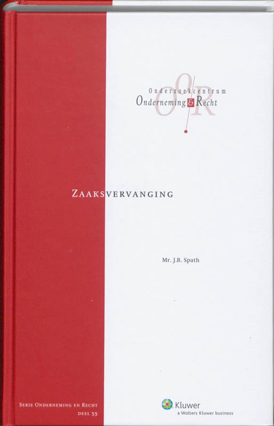 Serie onderneming en recht Zaaksvervanging