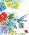 Oversize Journal Peter Pauper Hummingbird Garden - Comello - 9781441346704