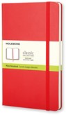 Notitieboek Moleskine L 130x210mm blanco hc rood - Moleskine - 9788862930062