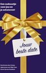 Jouw beste date -  - 9789090366012