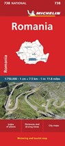 Romania - Michelin National Map 738 -  - 9782067259621