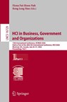 HCI in Business, Government and Organizations - Fiona Fui-Hoon Nah ; Keng Leng Siau - 9783032300430
