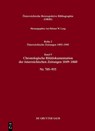 Bibliographie der österreichischen Zeitungen 1492-1945 - Helmut W. Lang - 9783111349350