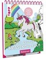 Mein Zauber-Wassermalbuch Einhörner - Nadja Schwendemann - 9783735892744