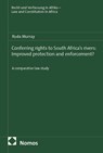 Conferring rights to South Africa's rivers: Improved protection and enforcement? - Ruda Murray - 9783756043729