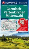 KOMPASS Wanderkarte 790 Garmisch-Partenkirchen, Mittenwald 1:35.000 -  - 9783991544593