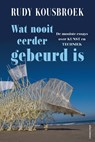 Wat nooit eerder gebeurd is - Rudy Kousbroek - 9789045038100