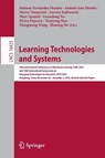 Learning Technologies and Systems - Baltasar Fernandez-Manjon ; Shuning He ; Antonio Jose Mendes - 9789819200412