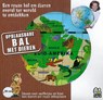 Opblaasbare globe/wereldbol 50 cm Dieren - Caly - 3760039940551