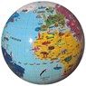 Opblaasbare globe/wereldbol 42 cm Wondere wereld - Caly - 3760039940933