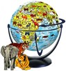 Kinderglobe 15 cm dieren blauwe oceaan Stellanova - Stellanova - 4028465940156