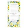 Lola Magnetic to-do list Botanical Blue Bird - Comello - 5060934631447