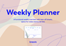 Planner Brepols Weekly planner A4 7d/1p - Brepols - 5412303385282