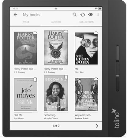 tolino vision 5, tolino - Paperback Ereader - 8713791059806