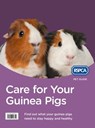 Care for Your Guinea Pigs - RSPCA - 9780008119249