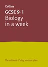 GCSE 9-1 Biology In A Week - Letts GCSE - 9780008276041