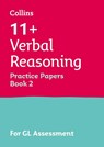 11+ Verbal Reasoning Practice Papers Book 2 - Collins 11+ - 9780008278045
