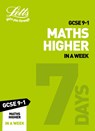 GCSE 9-1 Maths Higher In A Week - Collins GCSE ; Fiona Mapp - 9780008317676