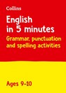English in 5 Minutes a Day Age 9-10 - Collins KS2 - 9780008449445