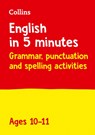 English in 5 Minutes a Day Age 10-11 - Collins KS2 - 9780008449452