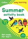 Reception to Year 1 Summer Activity Book with stickers - Collins Easy Learning - 9780008824303