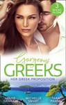 Gorgeous Greeks: Her Greek Proposition: A Deal at the Altar (Marriage by Command) / Married for the Greek's Convenience / A Deal with Demakis - Lynne Graham ; Michelle Smart ; Tara Pammi - 9780008908676