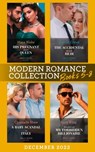 Modern Romance December 2022 Books 5-8: His Pregnant Desert Queen (Brothers of the Desert) / The Accidental Accardi Heir / A Baby Scandal in Italy / Stranded with My Forbidden Billionaire - Maya Blake ; Caitlin Crews ; Chantelle Shaw ; Lucy King - 9780008931056