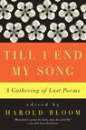 Till I End My Song - Harold Bloom - 9780061923067