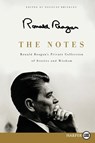 The Notes Large Print - Ronald Reagan - 9780062066558