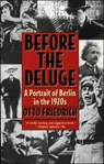 Before the Deluge - FRIEDRICH,  Otto - 9780062320025