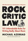 Rock Critic Law - Michael Azerrad - 9780062696755