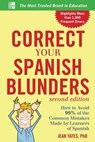Correct Your Spanish Blunders - Jean Yates - 9780071773003