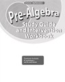 Pre-Algebra: Study Guide and Intervention Workbook - McGraw Hill - 9780078772146