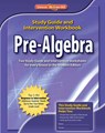 Pre-Algebra, Study Guide & Intervention Workbook - McGraw Hill - 9780078907395