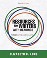 Resources for Writers With Readings + Mywritinglab With Pearson Etext - LONG,  Elizabeth Cloninger - 9780134016719