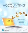 Horngren's Accounting - Tracie L. Miller-Nobles ; Brenda L. Mattison ; Ella Mae Matsumura - 9780134486444