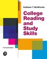 College Reading and Study Skills - Kathleen McWhorter ; Brette Sember - 9780134996295