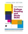 College Reading and Study Skills - MCWHORTER,  Kathleen T. ; Sember, Brette M. - 9780135227084