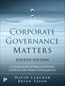 Corporate Governance Matters - David Larcker ; Brian Tayan - 9780135463109