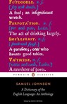 A Dictionary of the English Language: an Anthology - Samuel Johnson - 9780141441573