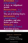 A Dictionary of the English Language: an Anthology - Samuel Johnson - 9780141441573