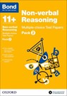 Bond 11+: Non-verbal Reasoning: Multiple-choice Test Papers: For 11+ GL assessment and Entrance Exams - Alison Primrose ; Bond 11+ - 9780192740885