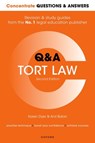 Concentrate Questions and Answers Tort Law - Karen (Formerly Dyer ; Anil (Senior Lecturer Balan - 9780192865656