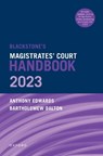 Blackstone's Magistrates' Court Handbook 2023 - Bartholomew Dalton ; Anthony Edwards - 9780192869142