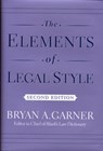 The Elements of Legal Style - Bryan A. (President Garner - 9780195141627
