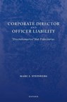 Corporate Director and Officer Liability - Marc I. (Radford Chair in Law and Professor of Law Steinberg - 9780197751503