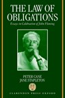 The Law of Obligations - Peter Cane ; Jane (both Professors of Law Stapleton - 9780198264842