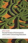 Second Treatise of Government and A Letter Concerning Toleration - John Locke - 9780198732440