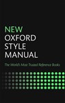 New Oxford Style Manual - Oxford University Press - 9780198767251