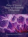 Pearce & Stevens' Trusts and Equitable Obligations - Warren (Professor in Law and Dean Barr ; John (Senior Lecturer in Law Picton - 9780198867494